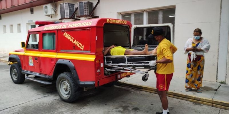 Cuerpo de Bomberos de Choluteca se queda sin ambulancia
