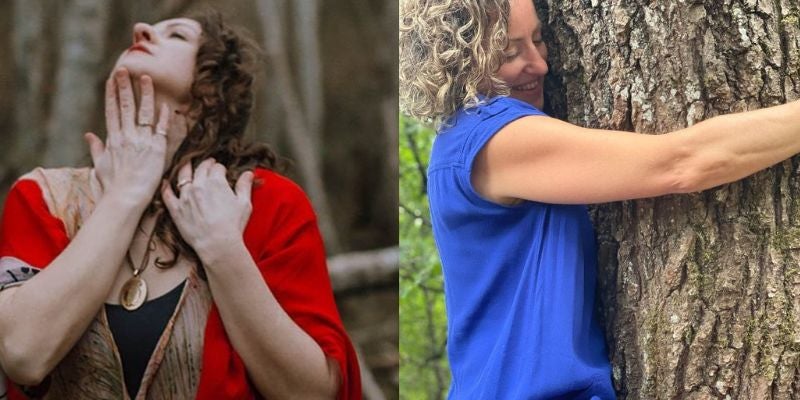 Mujer se declara "ecosexual" tras enamorarse de un árbol