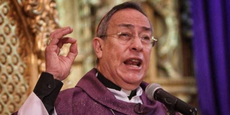 Cardenal pide a funcionarios ser humildes y aceptar las críticas objetivas