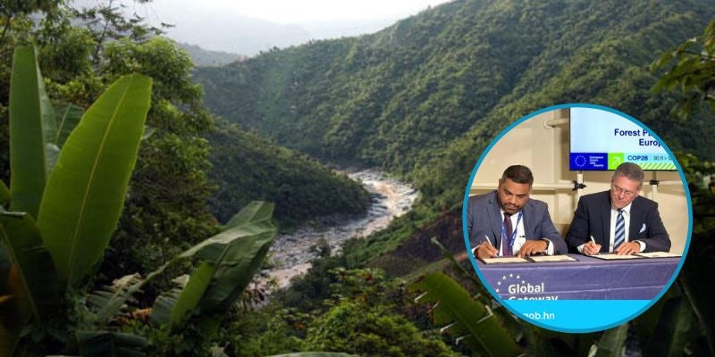 Honduras y la Unión Europea firman alianza forestal para restaurar bosques