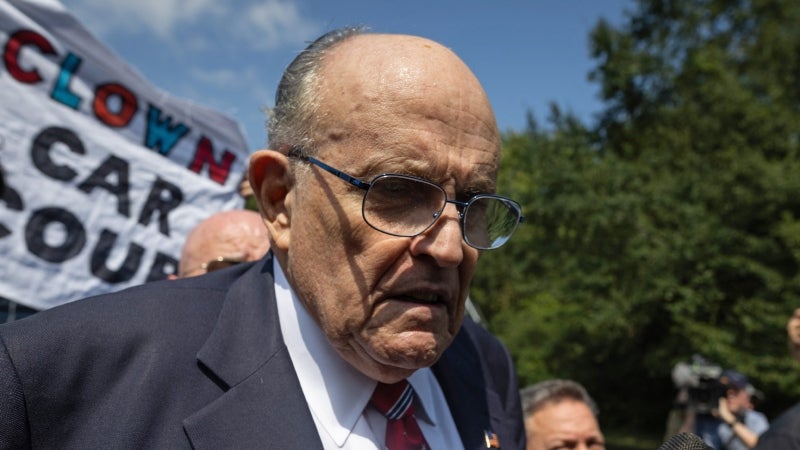 El jurado condenó a Rudy Giuliani a raíz de sus declaraciones después de las elecciones de 2022