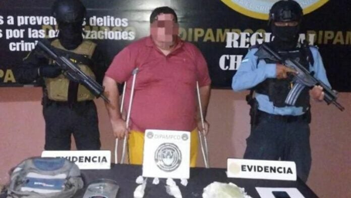 Capturan hombre cocaína Choluteca