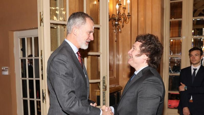 Rey Felipe llega Buenos Aires