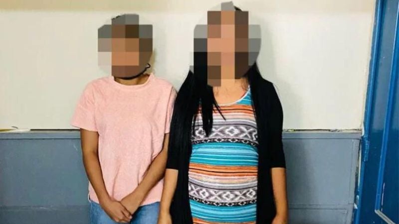 Detienen mujeres droga Támara