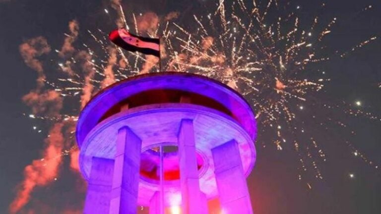 ¡Espectacular! Así se vivió el show de luces en el cerro Juana Laínez