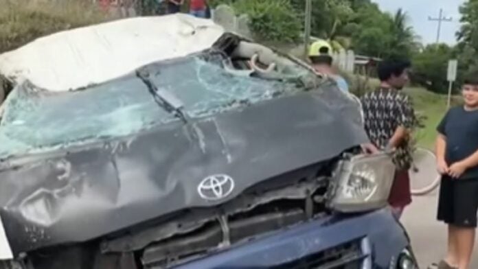 Accidente seis heridos CA-5