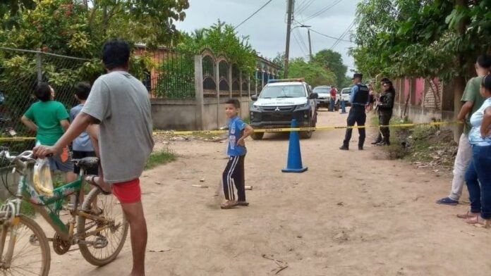 matan madre hijo Dos Caminos