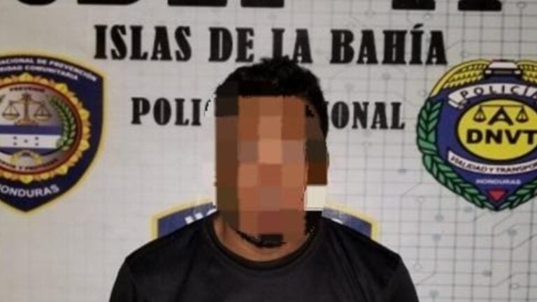 capturan en Roatán fugitivo violación