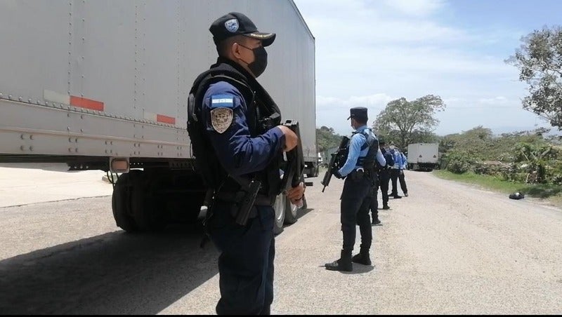 seguridad en fronteras de Honduras Navidad