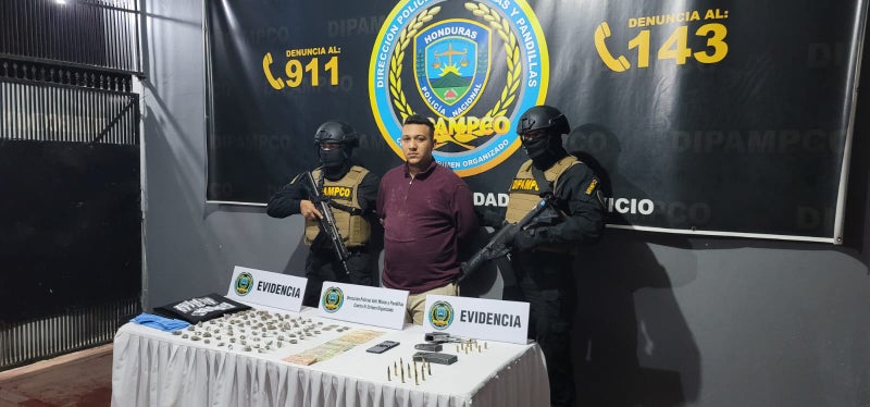 capturan a jefe de gatilleros de la MS SPS