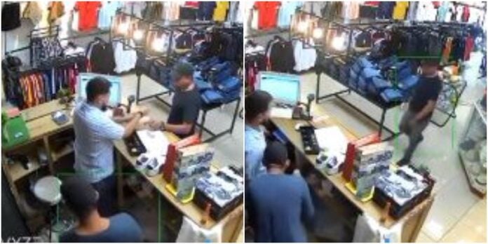 asalto en tienda de Cortés