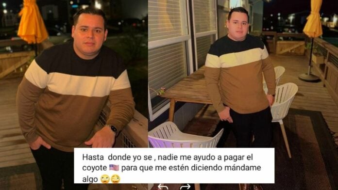 hondureño molesto con los que le piden