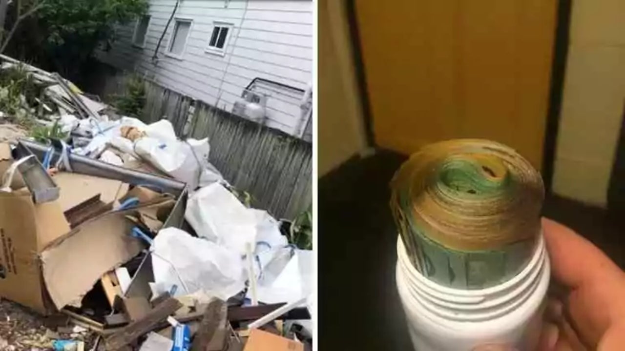 dinero encontrado 