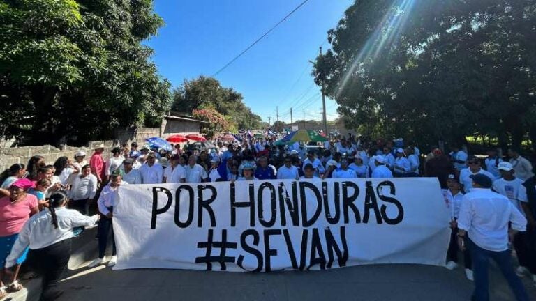 BOC movilización en Olanchito