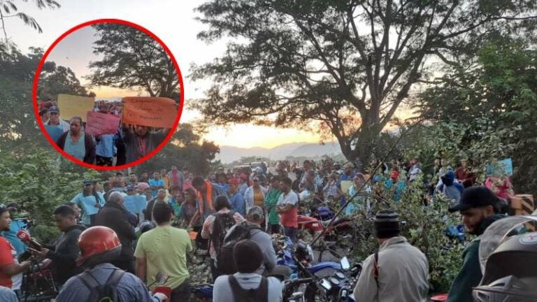 Toma en puente del río Aguán