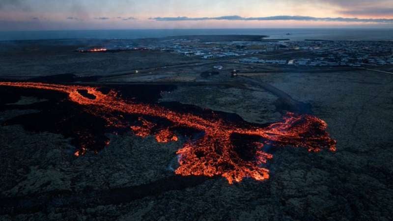 Gobierno de Islandia sobre erupción