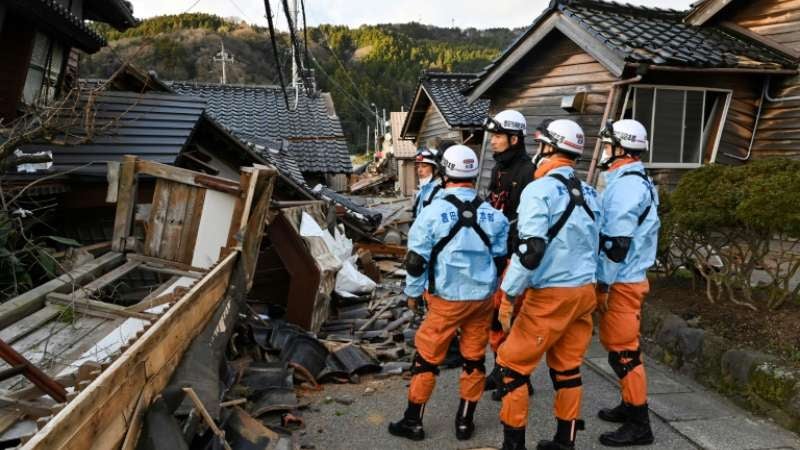Rescates en Japón