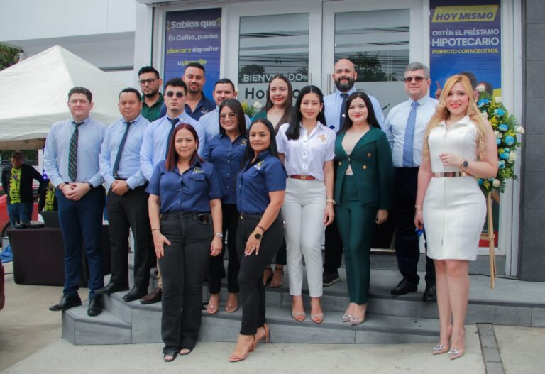 Cofisa inaugura su agencia 22 en avenida Juan Pablo II, SPS