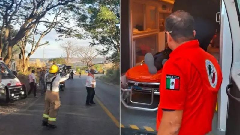 23 migrantes guatelmantecos heridos tras volcar camión de carga en México