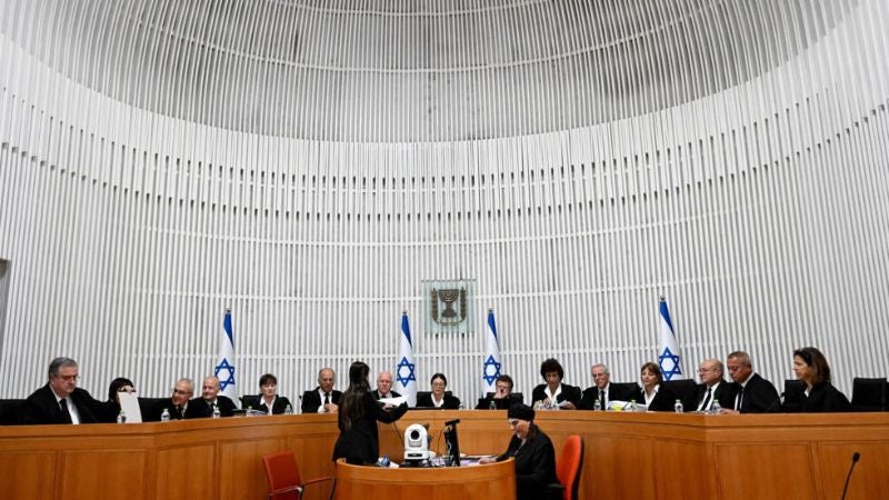 Tribunal de Israel invalida disposición clave de reforma judicial de Netanyahu