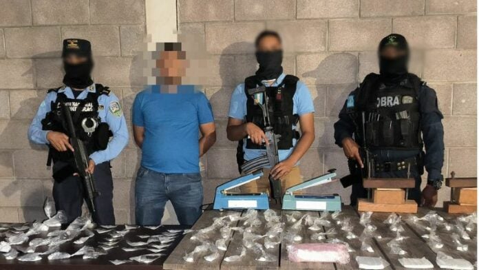 Capturan a olanchano con cocaína valorada en más de medio millón de lempiras