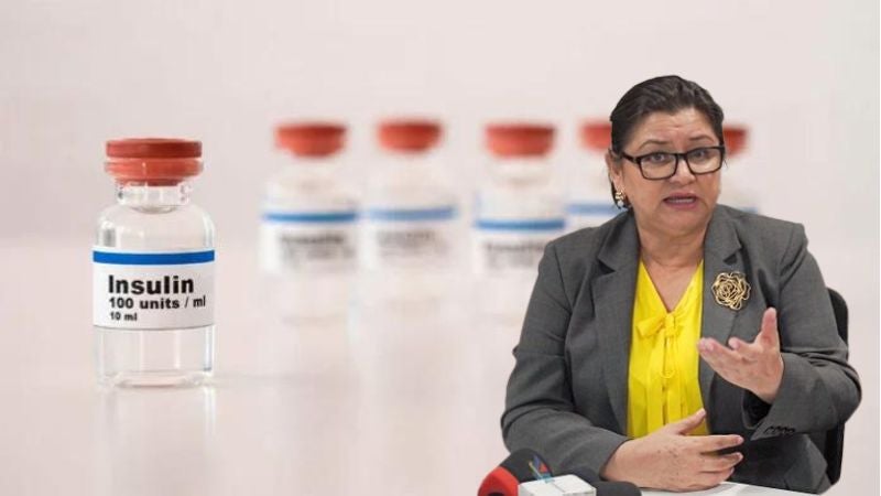 Insulina tenemos hasta para regalar: Ministra de Salud
