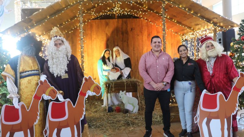 City Mall, Celebra la llegada de los Reyes Magos