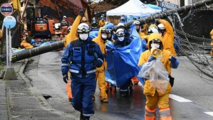 Rescatan a mujer de 90 años en Japón