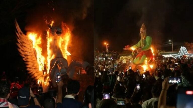 Quema Chimeneas Gigantes Tegucigalpa