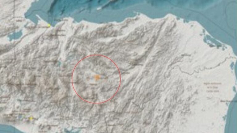 Registran sismo de 3.0 en Talanga, Francisco Morazán