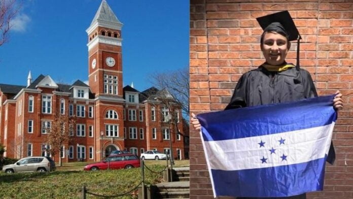 hondureño en Universidad de Clemson