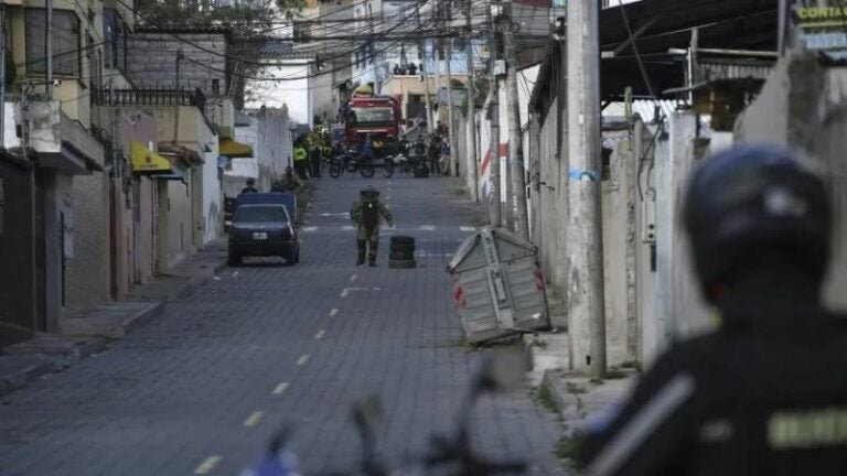 Guayaquil, una ciudad fantasma en la "guerra