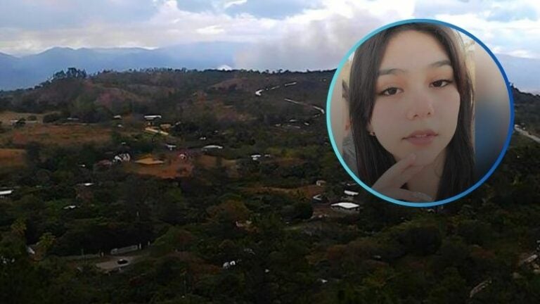 Familiares buscan a niña desaparecida en Aldea Las Mesas, Francisco Morazán