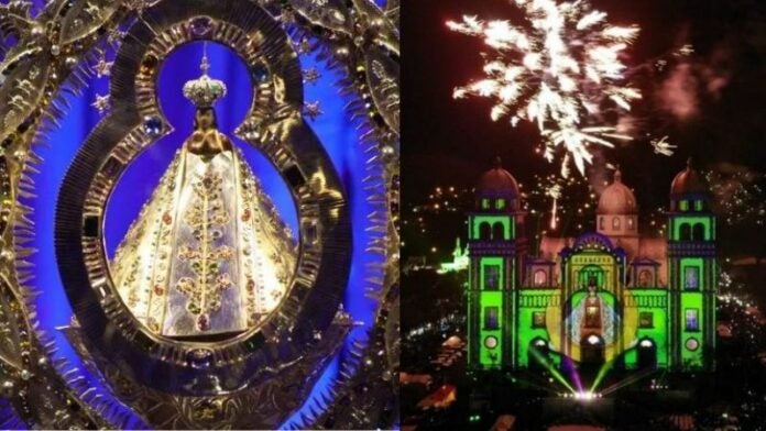 seguridad en aniversario de la Virgen de Suyapa