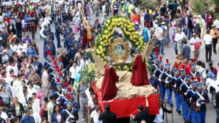 Peregrinación virgen de Suyapa