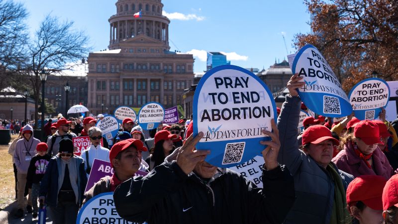 Marcha aborto Texas