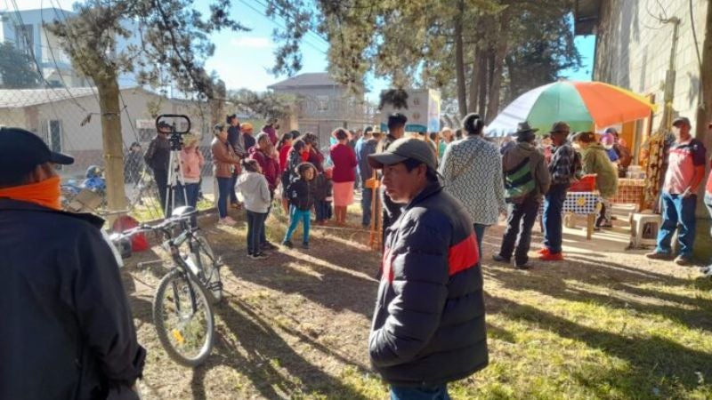 Yamaranguila protestan piden centro de salud