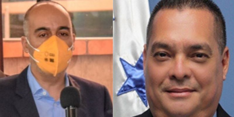 Ambos exfuncionarios son de la administración de Juan Orlando Hernández.