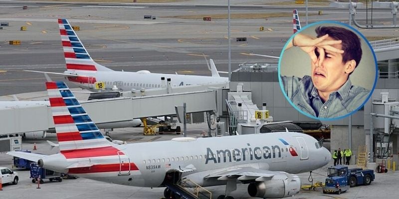 El oloroso hecho se dio en un vuelo de la aerolínea American Airlines.