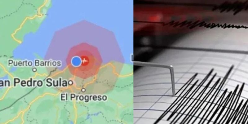 Registran sismo de baja magnitud en Puerto Cortés