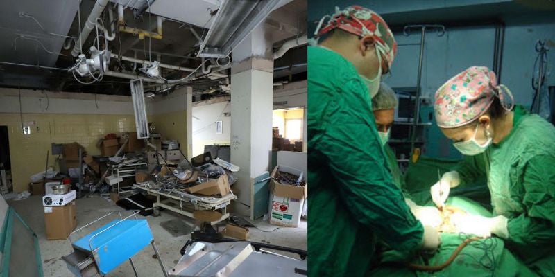 Urgen remodelaciones en 11 quirófanos abandonados del Hospital Escuela
