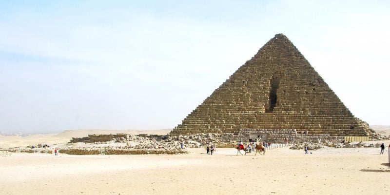 Polémica en Egipto por el proyecto de renovación de una pirámide