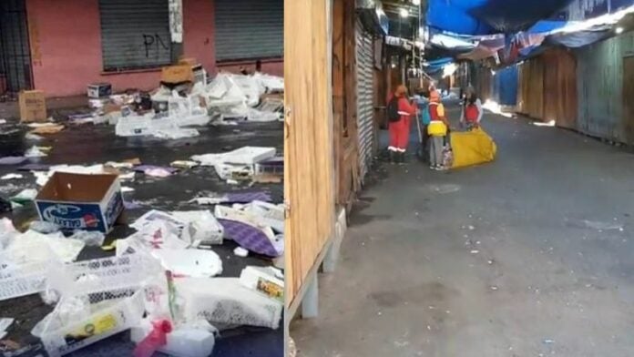 basura Año Nuevo