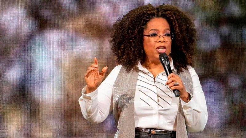 Oprah Winfrey lista Epstein