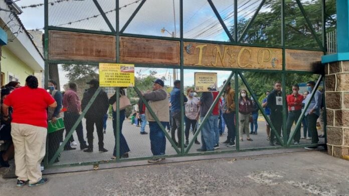 Colectivos plantón Tórax