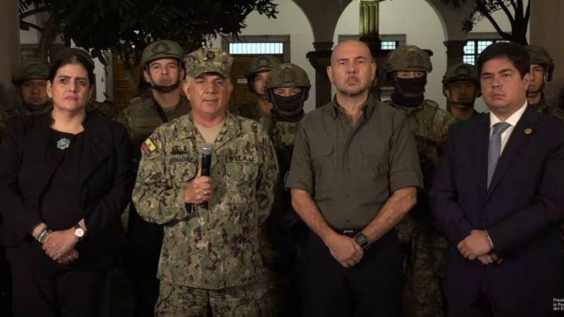 Ejército Ecuador objetivo militar