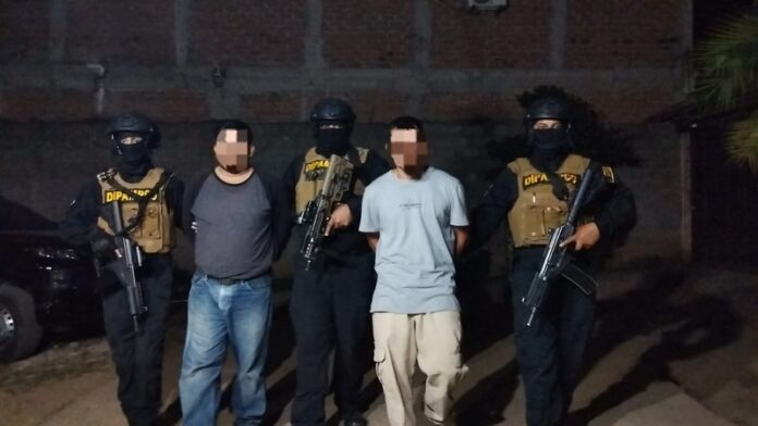 caen dos miembros de la MS en Comayagua