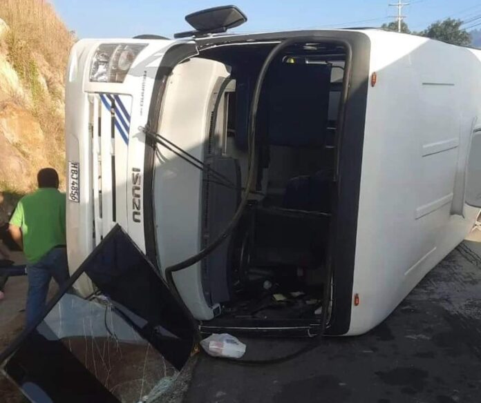 decenas de heridos accidente TGU