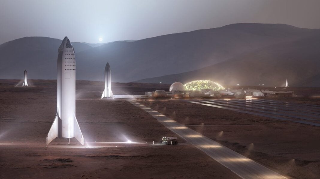 Elon Musk ciudad Marte