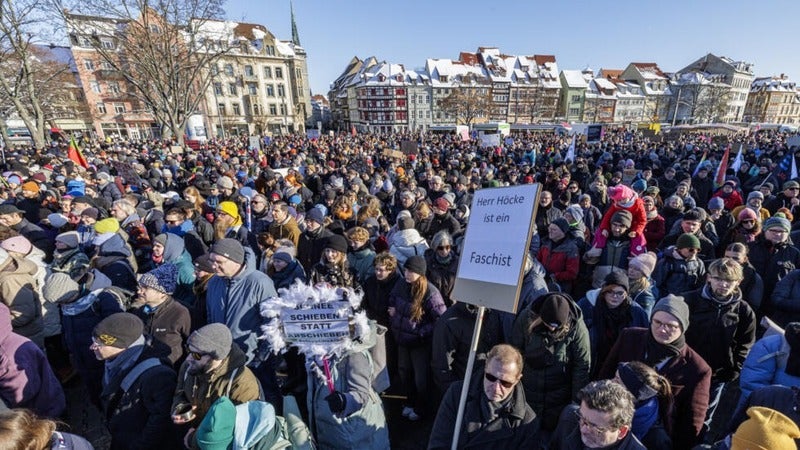 Masivas protestas en Alemania deportación
